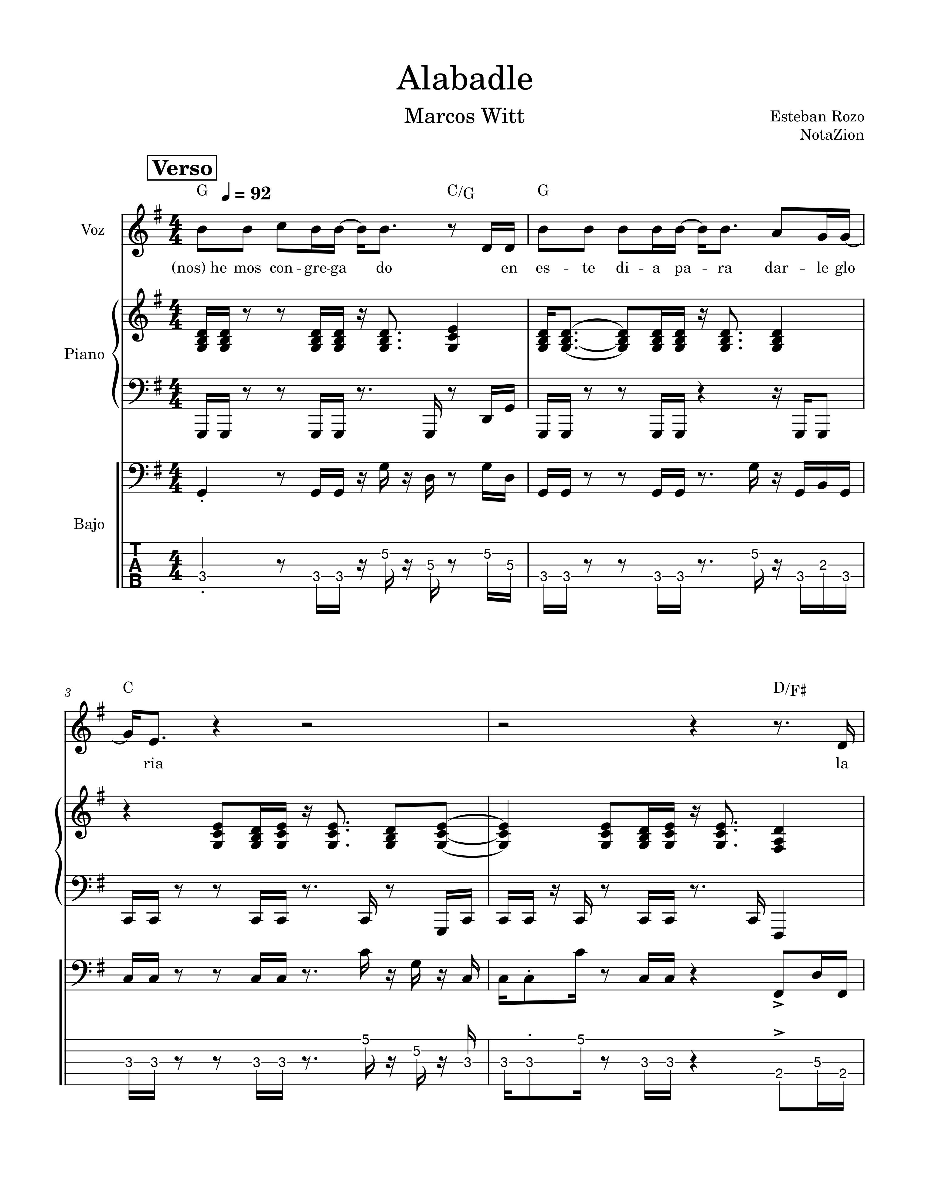 Alabadle - Marcos Witt