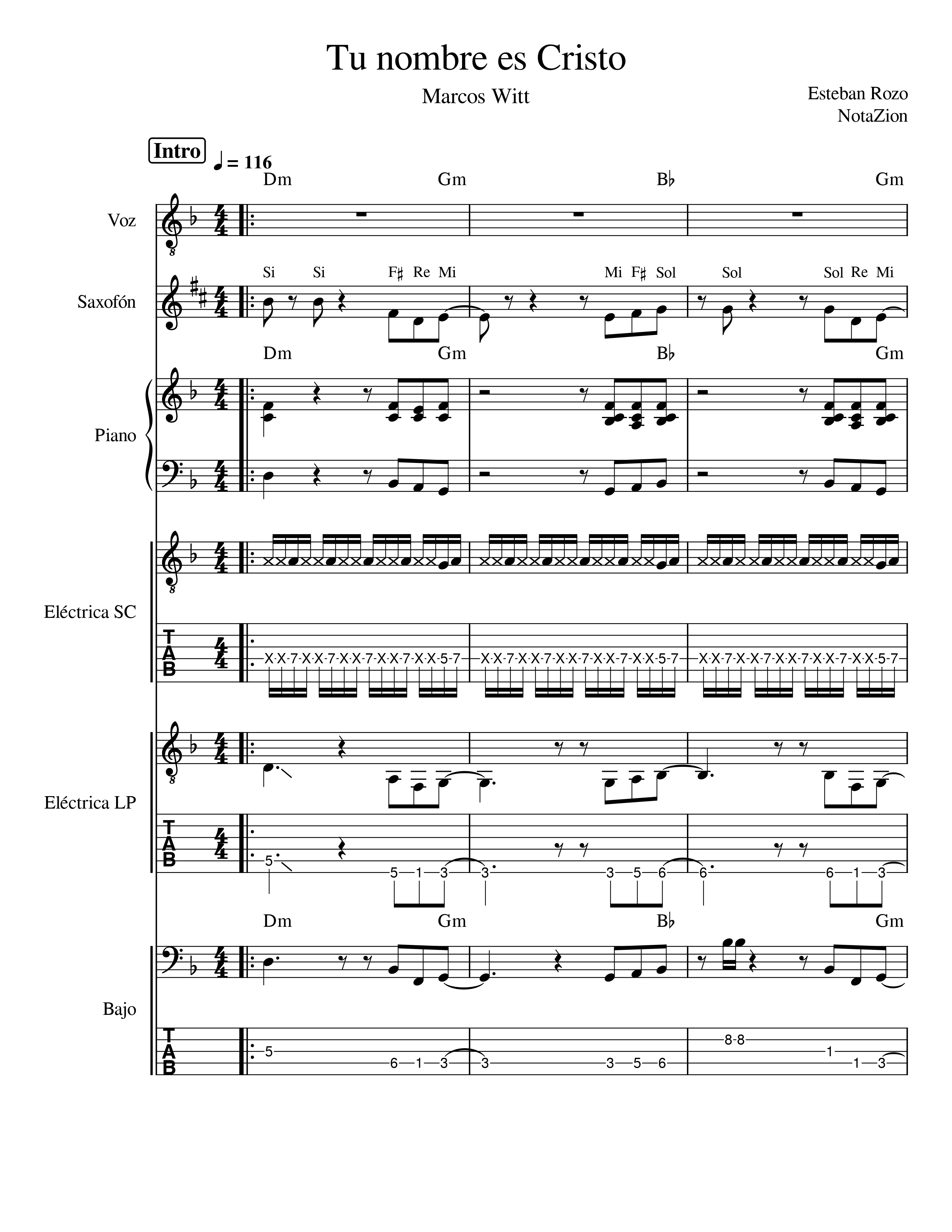 Tu nombre es Cristo - Marcos Witt, Coalo Zamorano