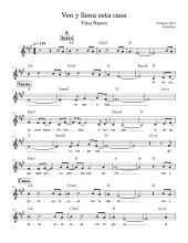 Ven y Llena esta Casa - Vino Nuevo